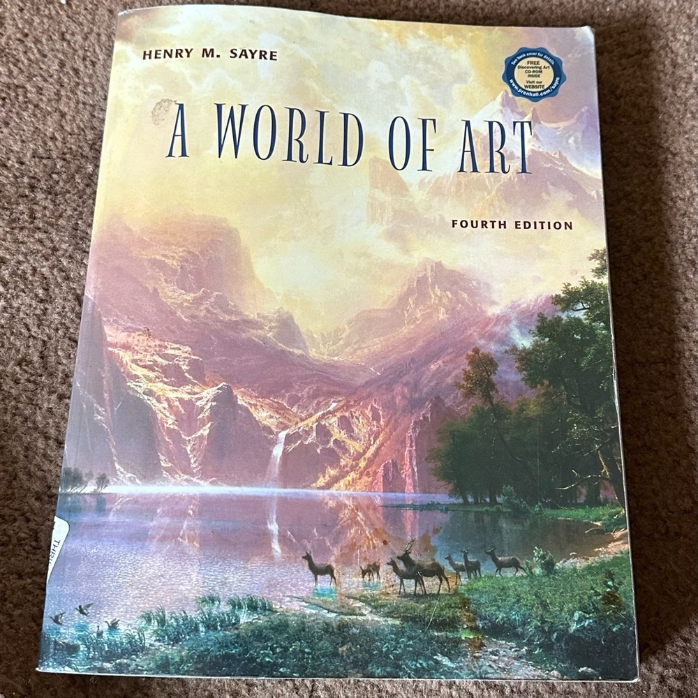 A World of Art Henry Sayer 4th edition textbook